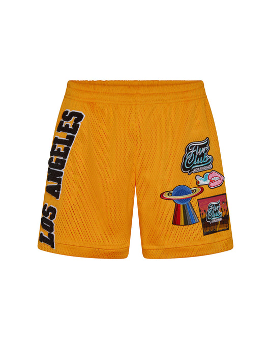 Patchwork Basketball Shorts - Planet Smokers