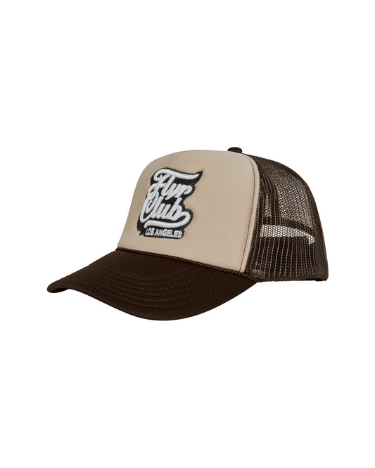 Trucker Hat Two-Tone Brown