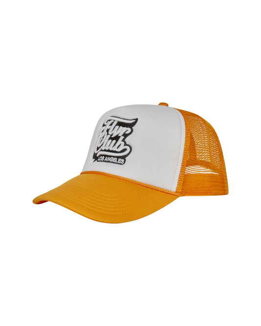 Trucker Hat Yellow/ White